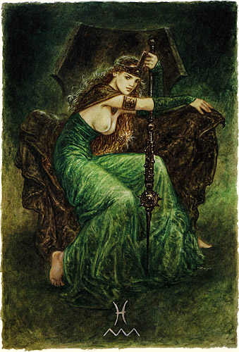 Minor Arcana: Wands - Queen of Wands